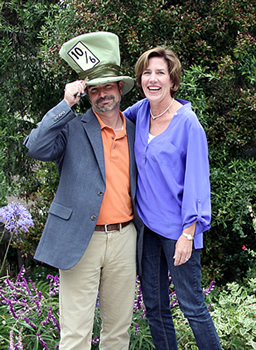 Rick & Suzanne as they take ownership of Jabberwock Inn in 2014