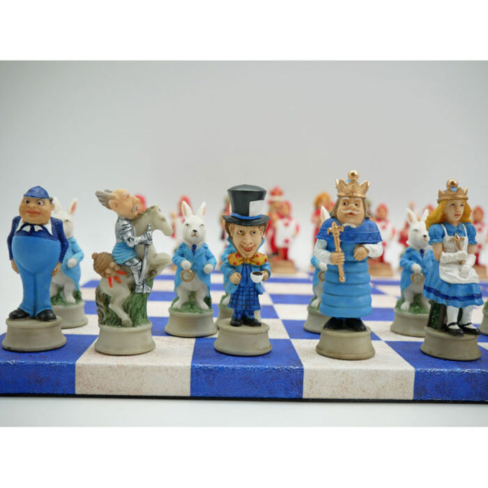 Alice In Wonderland Chess Set w/full range of characters