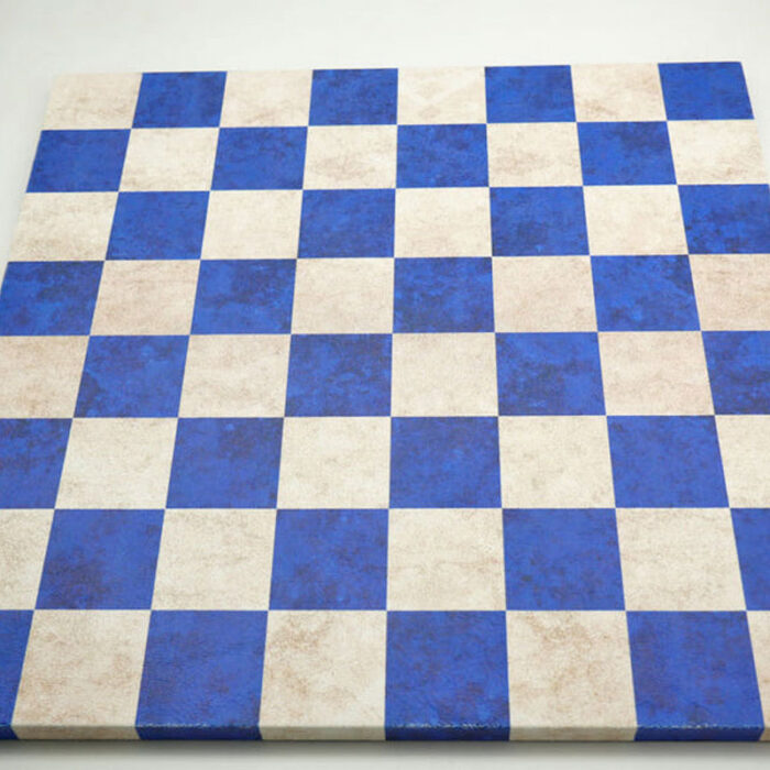 Alice In Wonderland Chess Set - blue chess board