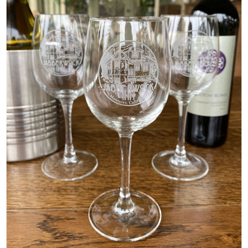 Jabberwock Gift Shop: Signature Wine Glasses