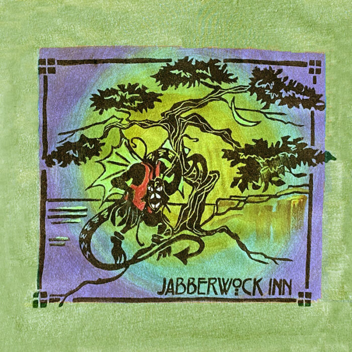 Jabberwock Inn Women's V-neck (NEW colors)