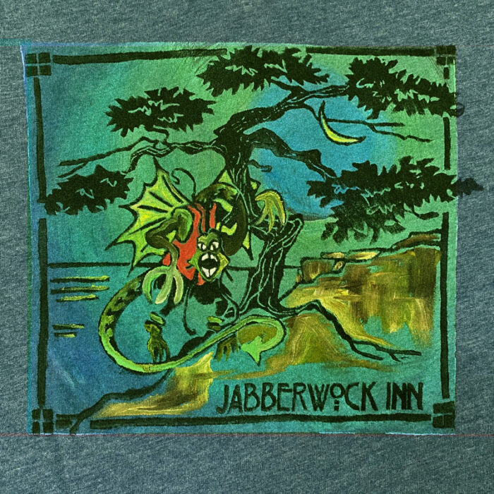 Jabberwock Inn Pullover Hoodie - Water