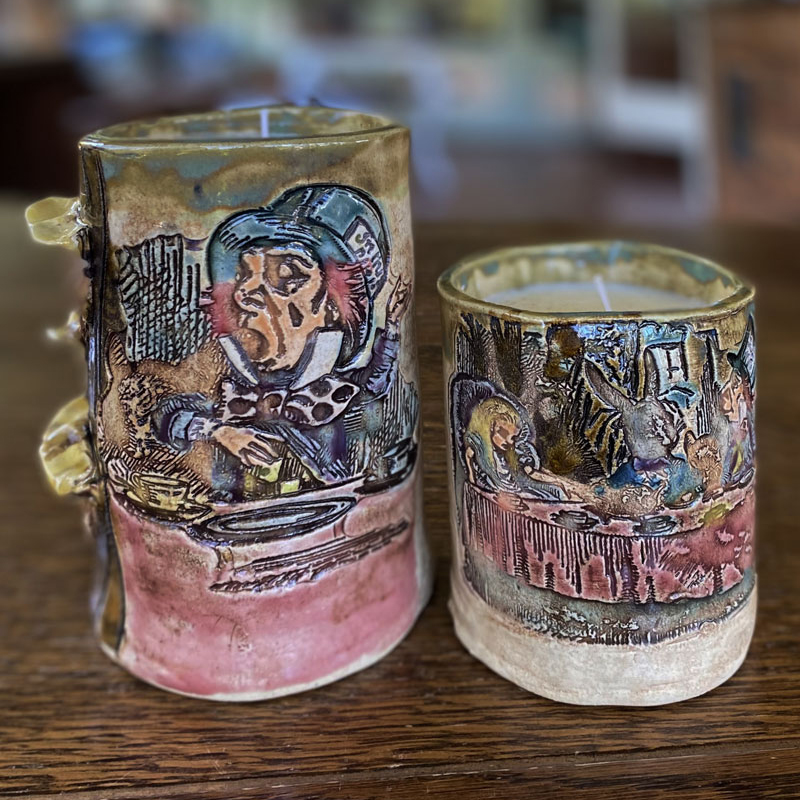 The Mad Hatter Candles by Tina Button