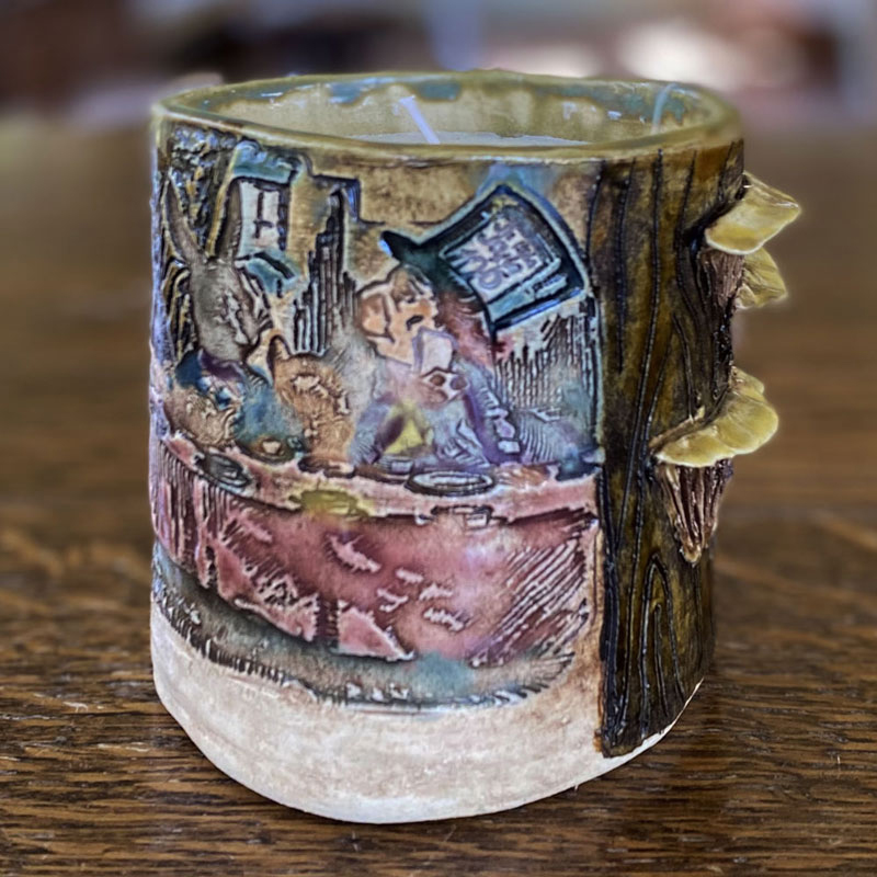 The Mad Hatter Candles by Tina Button - Large