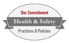 healthy and safety badge
