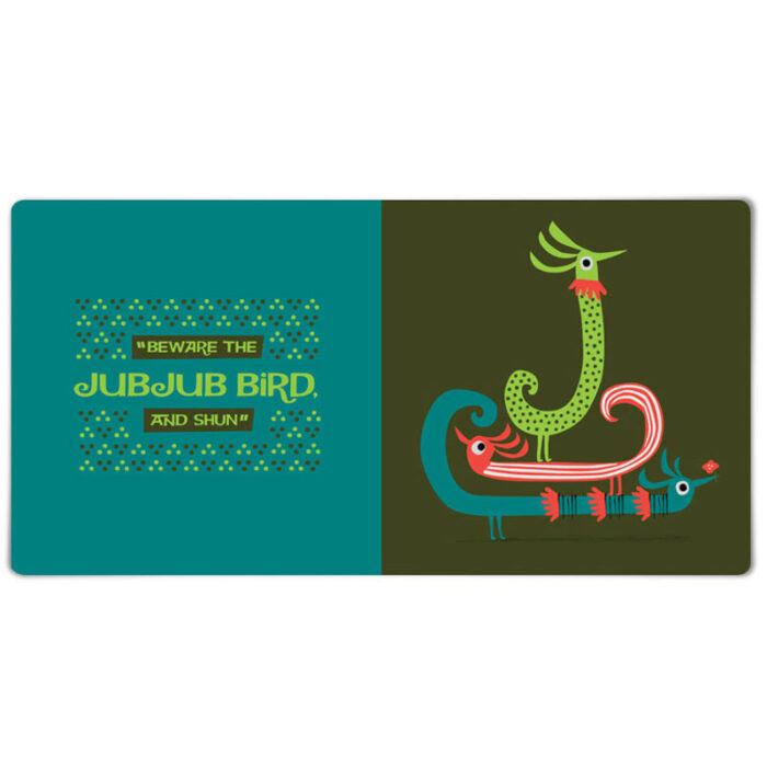 Jabberwocky Boardbook - JubJub Bird