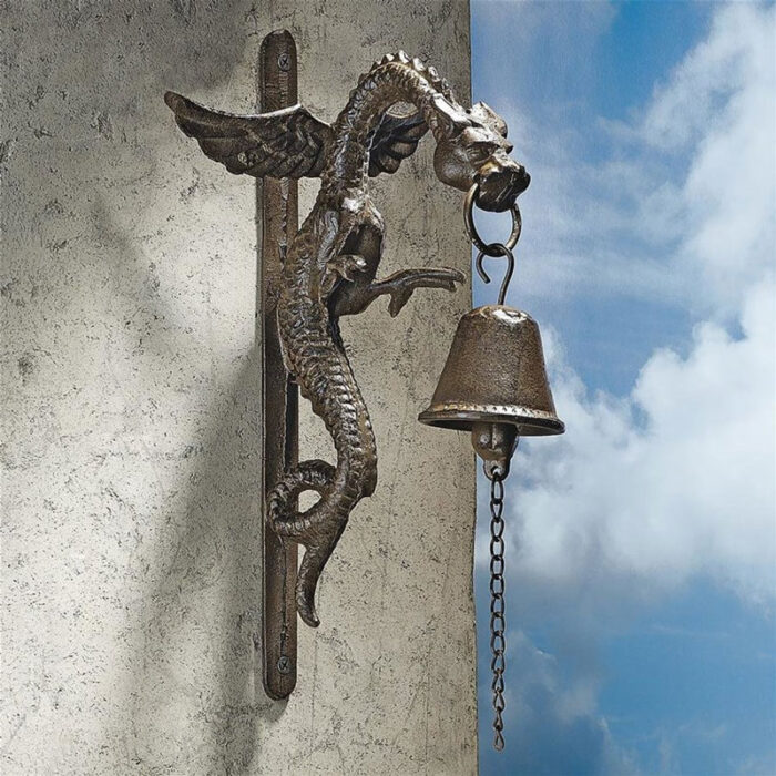 Dragon Bell Mounted on Wall