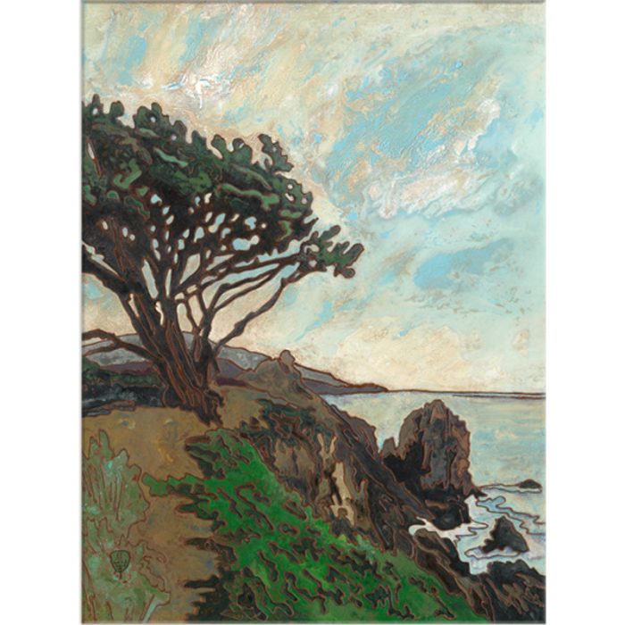 Nature's Way - Monterey Cypress print with double mat - Image 2